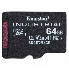 KINGSTON Industrial microSD (SDXC) 64GB Class 10 UHS-I U3 (SDCIT2/64GB) spominska kartica