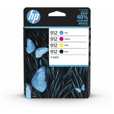 KOMPLET ČRNIL HP 912 ČRNA, CYAN, MAGENTA, RUMENA ZA OJ 801x