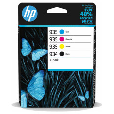 KOMPLET ČRNIL HP 934 ČRNA IN 935 CYAN, MAGENTA, RUMENA ZA OJ PRO 6230, 6830