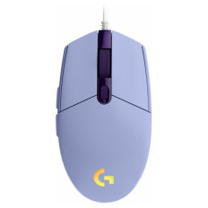 LOGITECH G102 LIGHTSYNC gaming optična vijolična miška