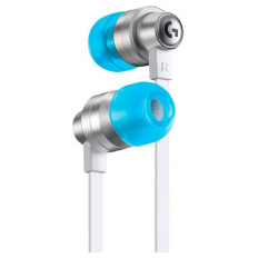 LOGITECH G333 Gaming stereo z mikrofonom bele slušalke
