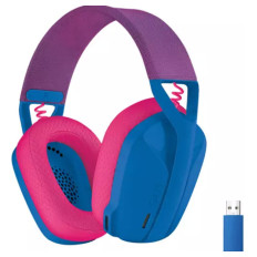 LOGITECH G435 Wireless LightSpeed Gaming z mikrofonom modre slušalke