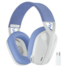LOGITECH G435 Wireless LightSpeed Gaming z mikrofonom bele slušalke
