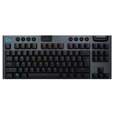 LOGITECH G915 LIGHTSPEED TKL GL Tenkeyless brezžična RGB mehanska gaming slo črna tipkovnica