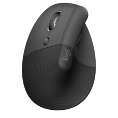 LOGITECH Lift Left vertical ergonomična za levičarje brezžična optična črna miška
