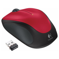 LOGITECH M235 brezžična optična rdeča miška