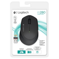 Logitech M280 Wireless miška, črna
