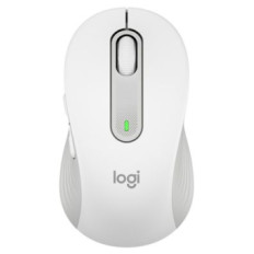 Logitech miška Signature M650, velikost M, Bluetooth, bela