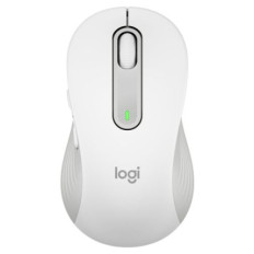 Logitech miška Signature M650, velikost L, Bluetooth, bela