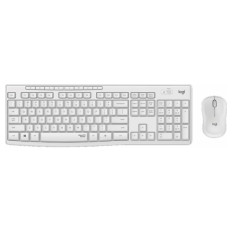 LOGITECH MK295 Silent Wireless Combo bela slovenski potisk tipkovnica + miška