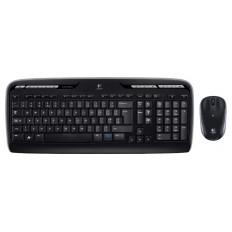 LOGITECH MK330 brezžična črna slovenska tipkovnica + miška