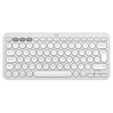 LOGITECH PEBBLE KEYS 2 K380s Bluetooth bela tipkovnica