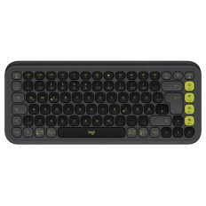 LOGITECH POP ICON KEYS Bluetooth črna/zelena tipkovnica