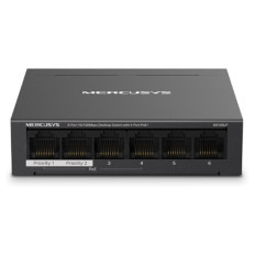MERCUSYS MS106LP 6-port 4xPoE+ 40W mrežno stikalo-switch