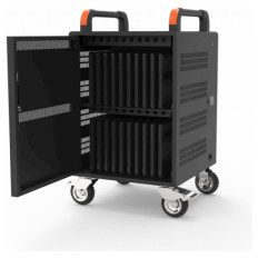 Metalna USB polnilna omara PORT 20 NB+19" rack 1xU