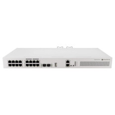 MIKROTIK Cloud Router Switch CRS418-8P-8G-2S+RM 19-port 17x Gigabit RJ45 2x 10G SFP+ Dual mrežno stikalo-switch