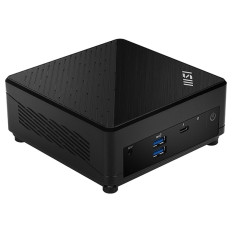 Mini namizni računalnik MSI Cubi 5 12M-407BEU i3 / 8GB / 512GB SSD / WiFi 6E + BT 5.3 / 1Gbps + 2.5Gbps / NoOS / črn