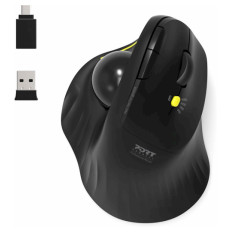 Miška PORT Trackball WL+BT, USB-A
