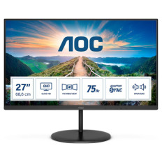 Monitor AOC 68,5 cm (27,0") Q27V4EA 2560x1440 75Hz IPS 4ms HDMI DisplayPort  zvočniki 3H sRGB104%