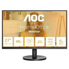 Monitor AOC 68,6 cm (27,0") 27B3CA2 1920x1080 100Hz IPS 1ms HDMI USB-C 65W 2xUSB3.2 Zvočniki  DCI-P3-80% AdaptiveSync BasicLine