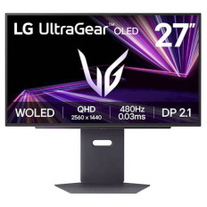 Monitor LG 26,5 OLED 27GX790A-B UltraGear, 2560x1440, 2x HDMI, DP, 480Hz