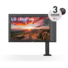 Monitor LG 31,5 32UN880K-B UltraFine Ergo, IPS, 3840x2160, 2x HDMI, DP, USB-C
