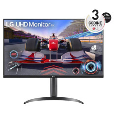 Monitor LG 31,5 32UR550K-B UltraFine, VA, 3840x2160, 2x HDMI, DP, zvočnik