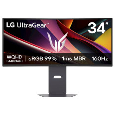 Monitor LG 34 34G600A-B UltraGear ukrivljen, VA, 3440x1440, 2x HDMI, DP, 160 Hz