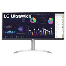 Monitor LG 34" 34WQ650-W UltraWide, IPS, 2560x1080, HDMI, DP, USB-C, zvočnik