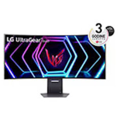 Monitor LG 39" OLED 39GS95QE-B UltraGear ukrivljen, 3440x1440, 2x HDMI, DP, USB, 240Hz
