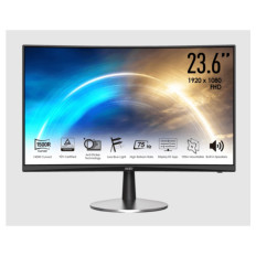 Monitor MSI 60,5 cm (23,8") PRO MP242C 1920x1080 75Hz VA 5ms VGA HDMI Zvočniki  sRGB98%