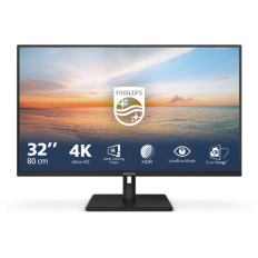 Monitor Philips 80 cm (31,5") 32E1N1800LA 3840x2160 VA 4ms 2xHDMI DisplayPort Zvočniki  3H DCI-P3-81% AdaptiveSync HDR10 1000-Series