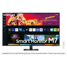 Monitor Samsung 109,2 cm (43,0") S43BM700UP 3840x2160 Smart TV Tizen VA 4ms 2xHDMI USB-C 2xUSB2.0 Zvočniki 2x5W  BT WiFi 2xUSB2.0 HDR10 Smart M7 Daljinec