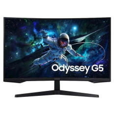 Monitor Samsung 27" G55C Odyssey G5 ukrivljen, VA, 2560x1440, DP, HDMI