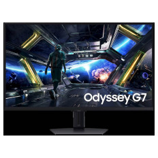 Monitor Samsung 32" G70D Odyssey G7, IPS, 3840x2160, 2x HDMI, DP, USB, W-Fi, BT