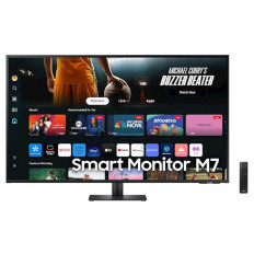Monitor Samsung 43" M70D M7 Smart, VA, 3840X2160, 2x HDMI, USB-C, Wi-Fi, zvočnik