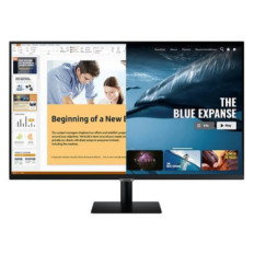 Monitor Samsung 68,6 cm (27,0") S27AM504NR 1920x1080 Smart TV Tizen VA 8ms 2xHDMI 2xUSB Zvočniki  BT WiFi HDR10 Smart M5 Daljinsko upravljanje