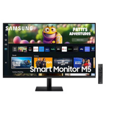 Monitor Samsung 68,6 cm (27,0") S27DM500EU 1920x1080 Smart TV Tizen VA 4ms 2xHDMI 2xUSB Zvočniki  NTSC72% BT WiFi HDR10 M5 Daljinsko upravljanje