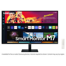 Monitor Samsung 80 cm (31,5") S32BM700UP 3840x2160 Smart TV Tizen VA 4ms 2xHDMI USB-C 65W 3xUSB Zvočniki  BT WiFi HDR10 Daljinski upravljalec