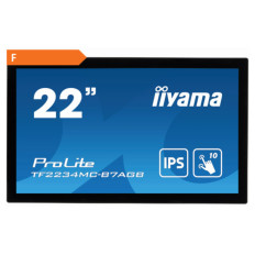 Monitor touch Iiyama 54,6 cm (21,5") TF2234MC-B7AGB 1920x1080 POS IPS 8ms VGA HDMI DisplayPort USB2.0  6H ProLite 10-point multi-touch open-frame