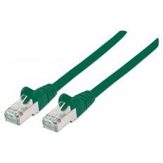 Mrežni kabel Intellinet 0.5 m Cat6A, CU, zelen