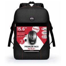 Nahrbtnik PORT Premium + miška 15,6"