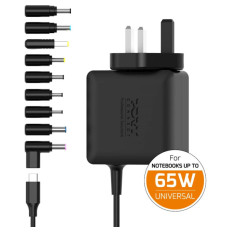 Napajalnik PORT GaN 65W plug in univerzalni EU