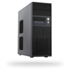 Ohišje Chieftec CQ-01B-U3-OP MidiATX - črna