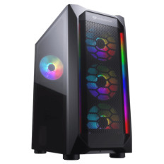 Ohišje Cougar MX410 Mesh-G RGB MidiATX - črna RGB