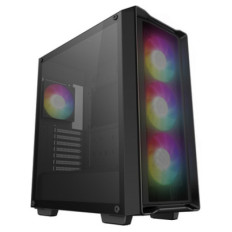 Ohišje Deepcool CC560 MESH V2 MidiATX - črna ARGB