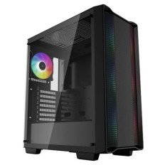 Ohišje Deepcool CC560 V2 MidiATX - črna ARGB