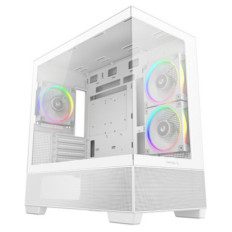 Ohišje Deepcool CG380 3F MidiATX - bel RGB