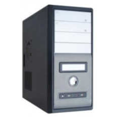 Ohišje HKC 8010D + 430W napajalnik MidiATX - siva