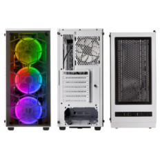 Ohišje Kolink Observatory Lite Mesh RGB MidiATX - bela ARGB